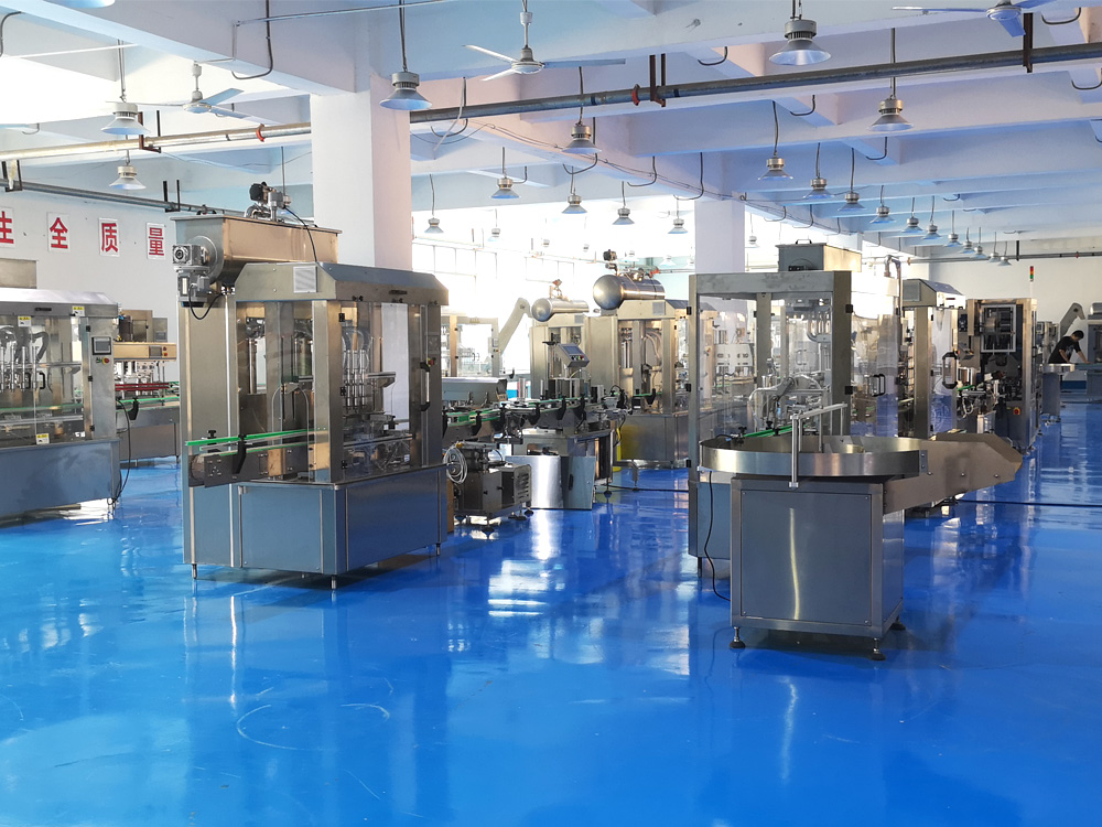 全自動(dòng)液體、膏體灌裝生產(chǎn)線(xiàn)裝配成