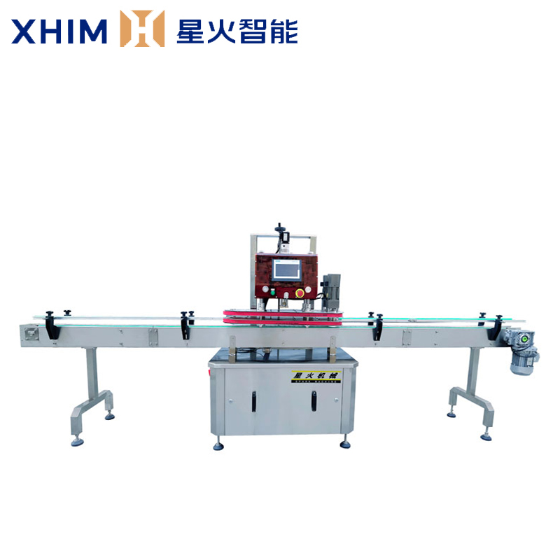 全自動(dòng)直線式夾蓋機(jī)-理蓋旋蓋機(jī)械