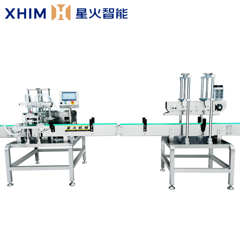 自動(dòng)液體灌裝壓蓋機(jī)-南京液體灌裝設(shè)備